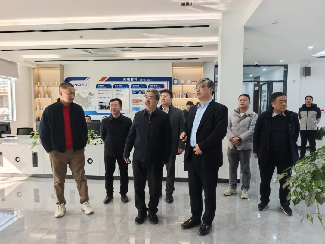  蒋金法一行在湖口县调研走访诺尔新材料